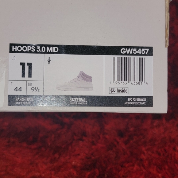 Adidas Hoops 3.0 Mid - Picture 3 of 8